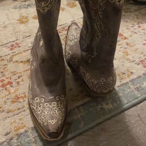Embroidered Corral Western Boots